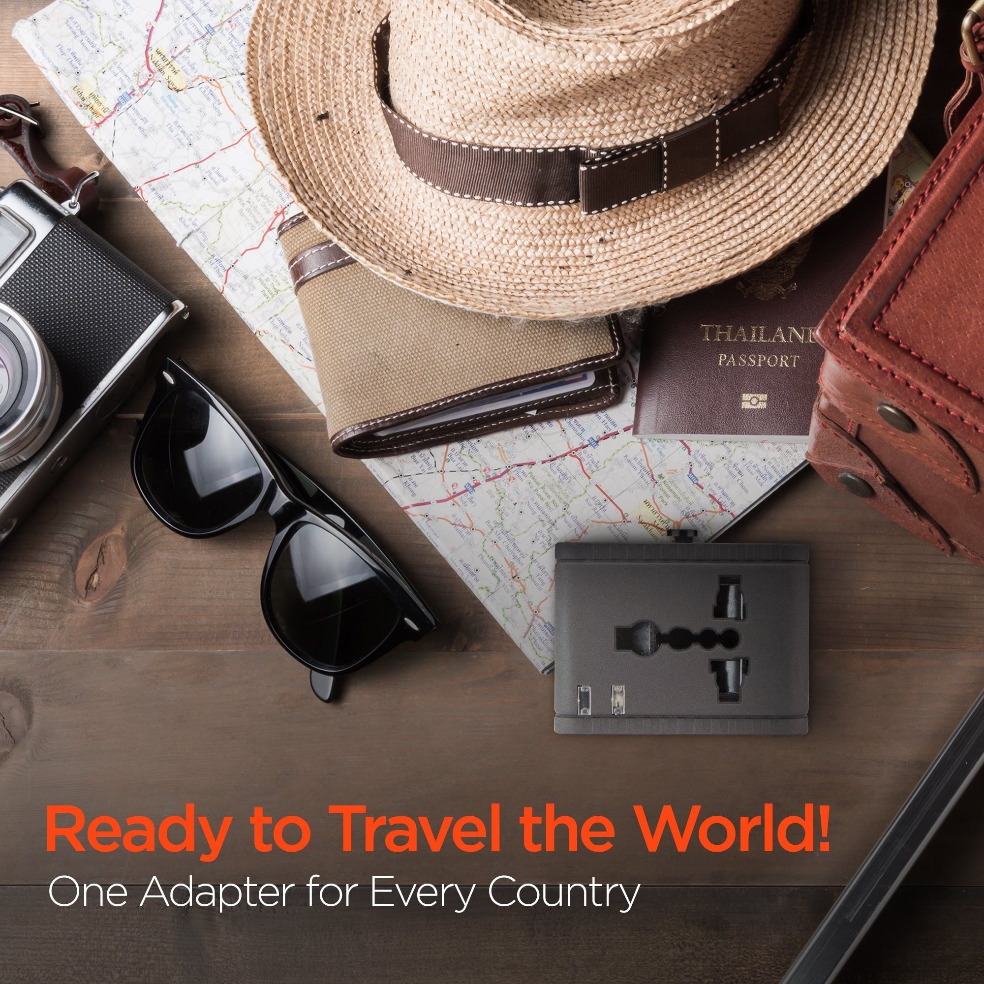 All-in-one World Travel Adapter