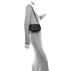 Nappa Intrecciato Concert Pouch Black