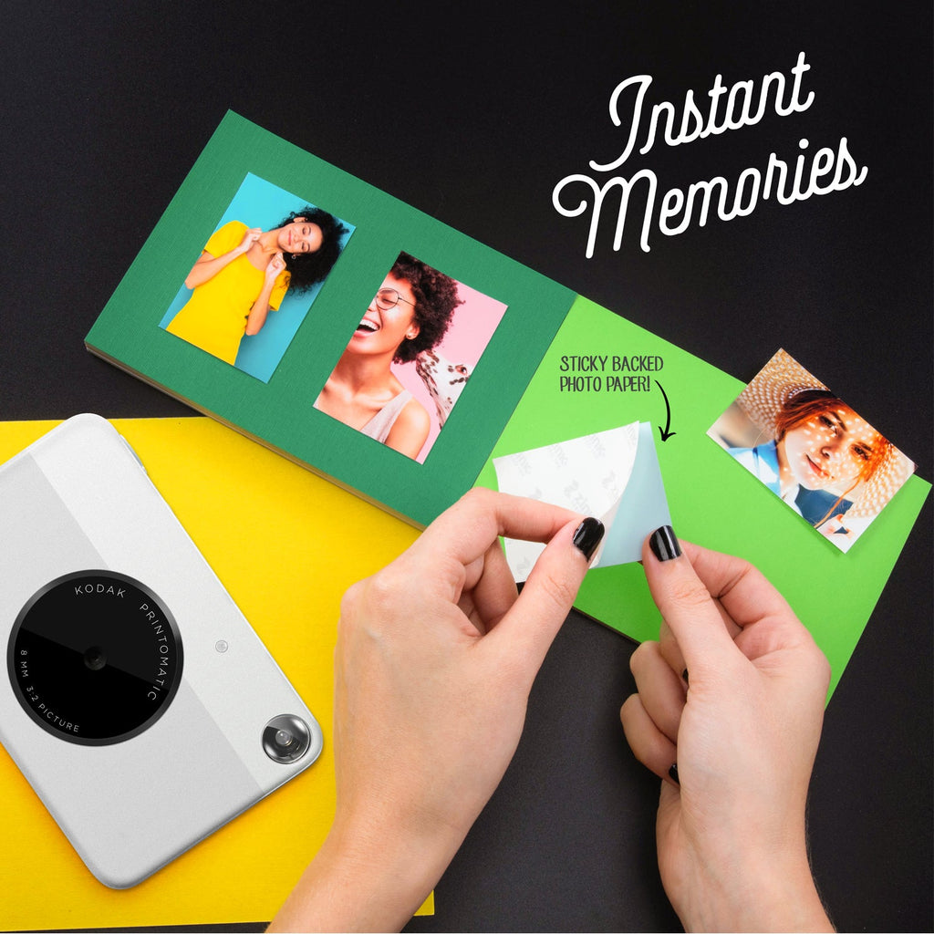 Kodak Printomatic Instant Print Camera - Prints on Zink 2x3" Photo Paper