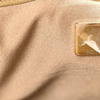 Caviar Quilted Medium Chanel 25 Handbag Dark Beige