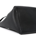 Supple Grained Calfskin Small Big Bag Black