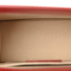 Glazed Calfskin Le Chiquito Boucle Moyen Red