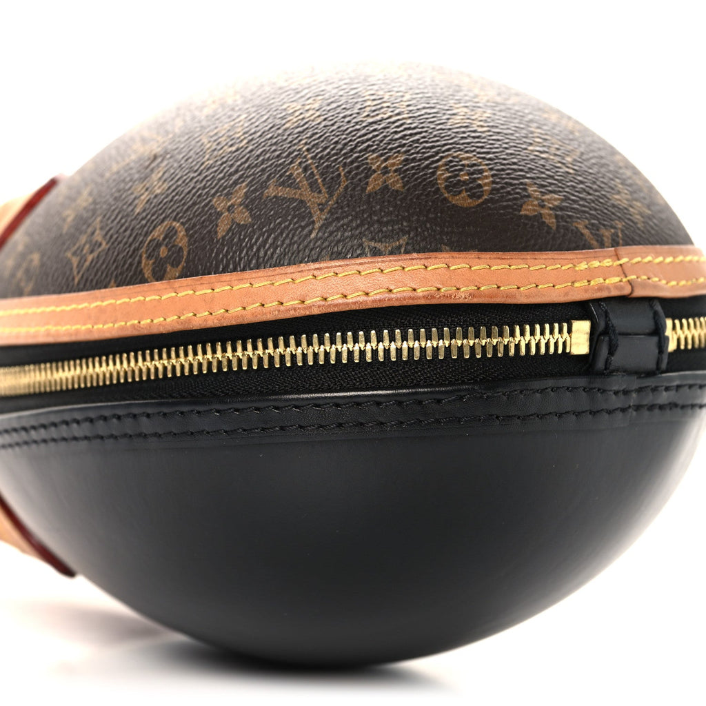 Monogram Egg Bag Black