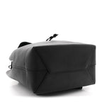 Calfskin Lockme Backpack Black