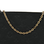 Empreinte Double Zip Pochette Black