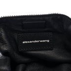 Crystal Wanglock Mini Shopper Silver