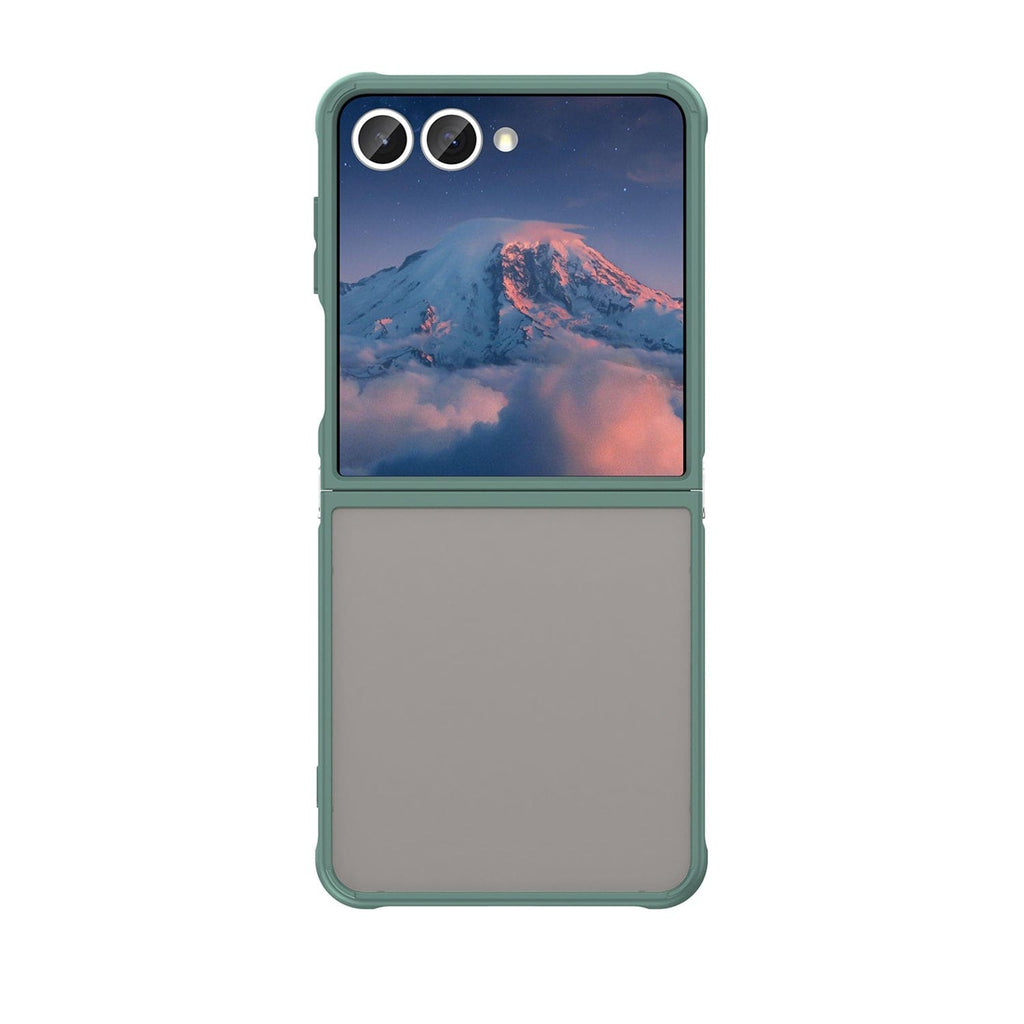 SAHARA - Samsung Galaxy Z Flip7 Semi Transparent Case - Anti-Slip Grip, Slim Design | Venture Series