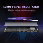 Fanxiang S880 M.2 NVMe SSD - 1TB Internal Solid State Drive with 7300MB/s Speed for PS5 and Laptops