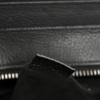 Drummed Calfskin Micro Luggage Black