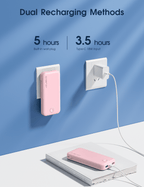 12000mAh Portable Power Bank with Built in Cables Mobile Phone Portable Charger Power Phone Charger Backup Battery for IPhone,Andriod Phone, Galaxy Ect.