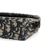 Oblique Saddle Chain Pouch Blue