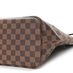 Damier Ebene Neo Neverfull MM Rose Ballerine