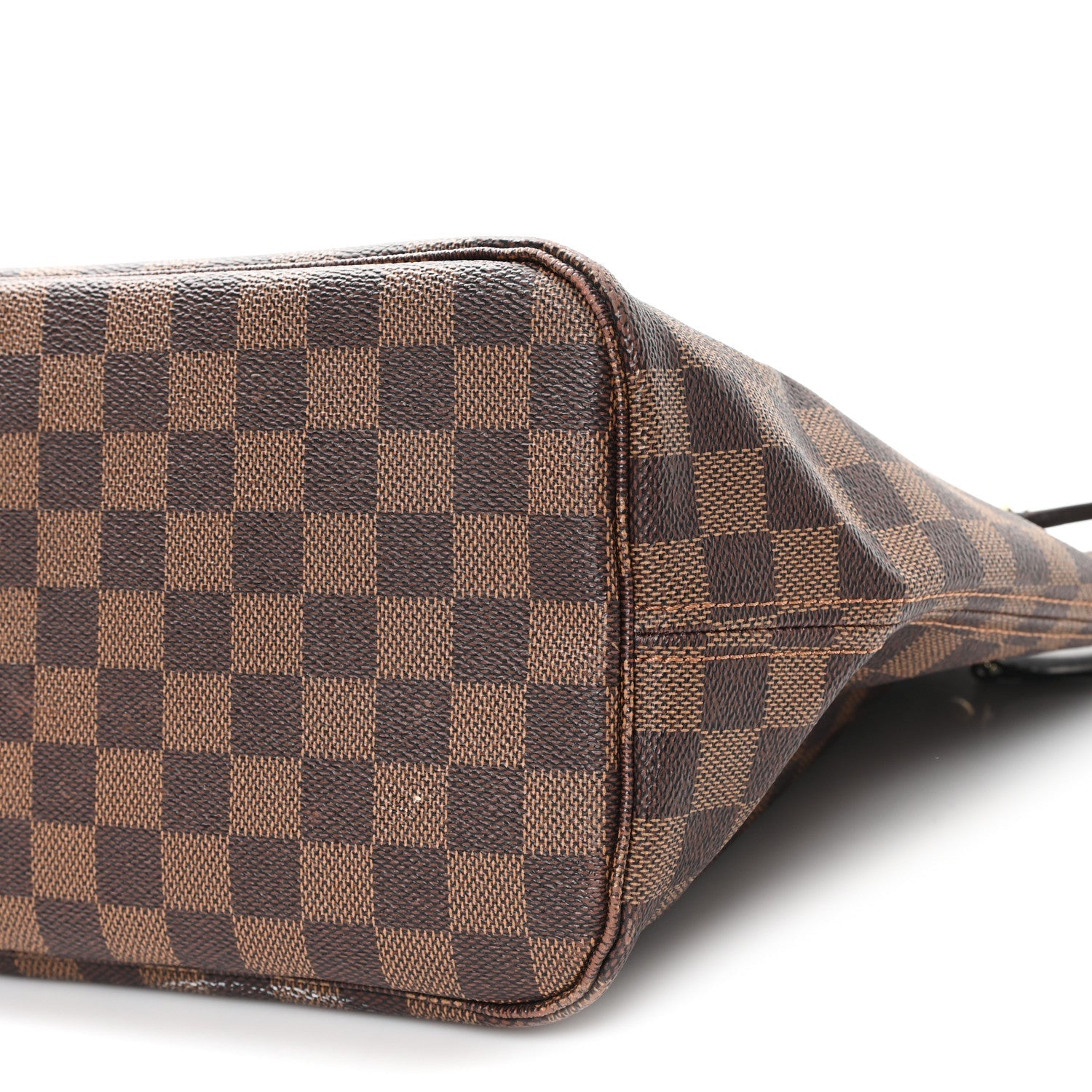Damier Ebene Neo Neverfull MM Rose Ballerine