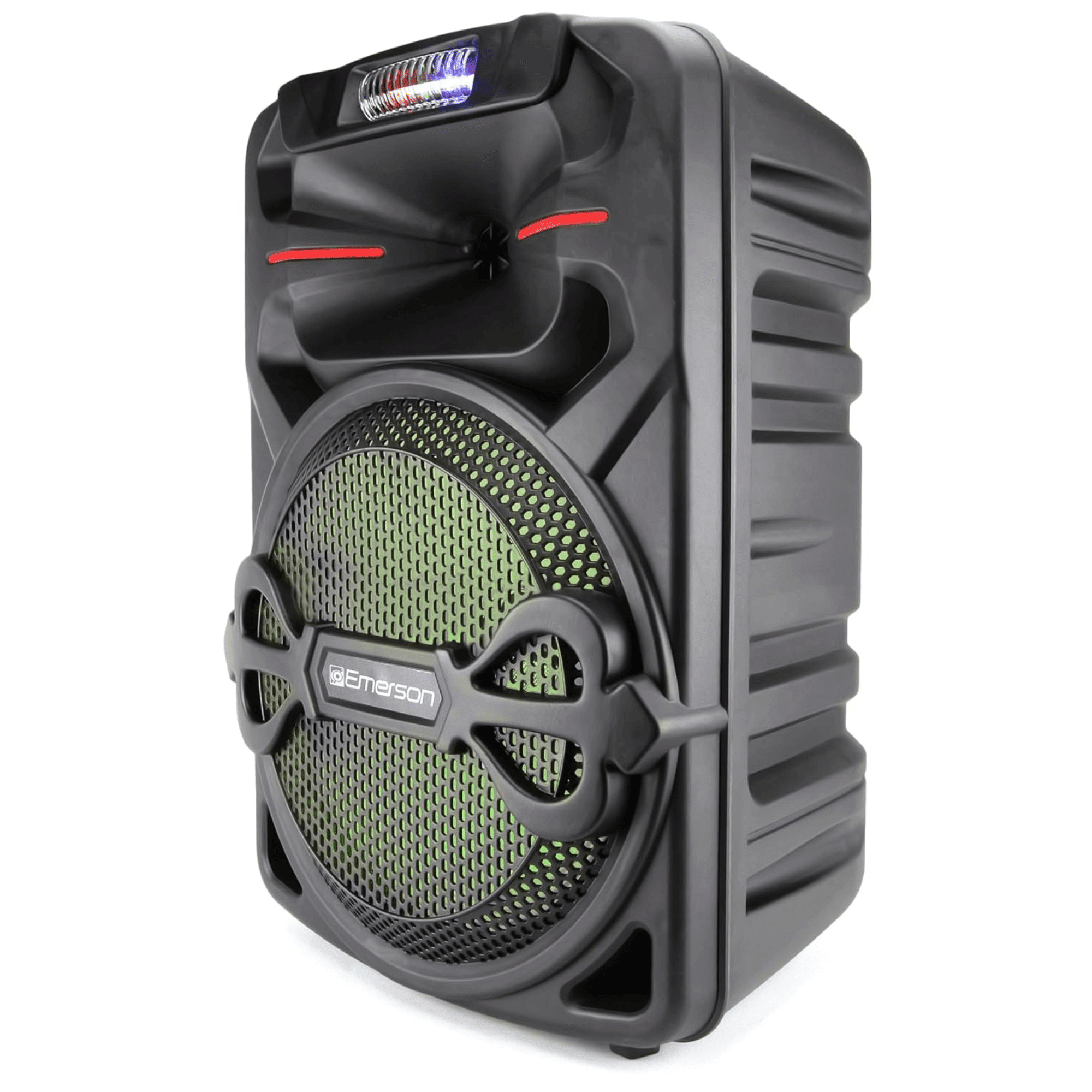 Portable 12" Bluetooth Party Speaker with Disco Lights