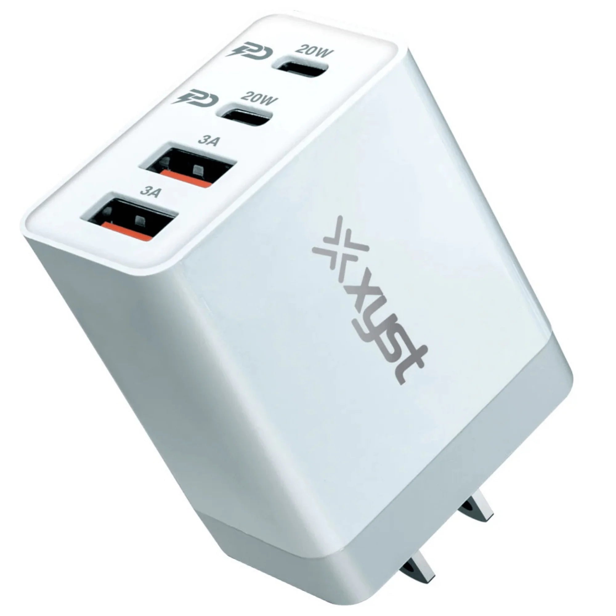 35-Watt 4-Port USB-A and USB-C Wall Charger