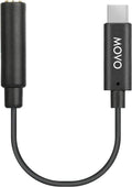 Movo UCMA-1 F 3.5mm TRS Mic to USB Type-C Dongle