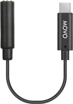 Movo UCMA-1 F 3.5mm TRS Mic to USB Type-C Dongle