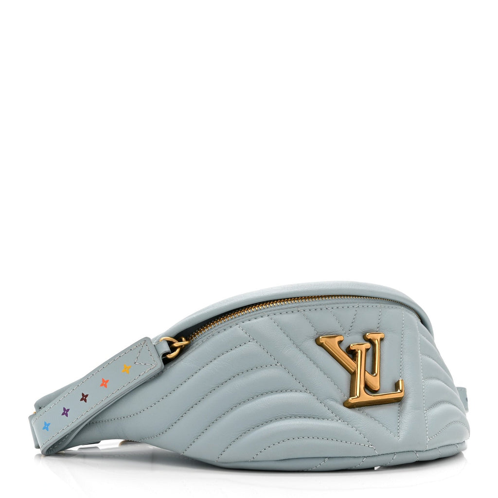 Calfskin New Wave Bumbag Porcelain Blue