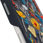 iPhone 16 Symmetry Series Cactus Leather Embroidery Case