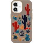 iPhone 17 Symmetry Series Cactus Leather Embroidery Case