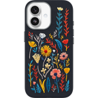 iPhone 17 Symmetry Series Cactus Leather Embroidery Case