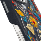 iPhone 16 Pro Symmetry Series Cactus Leather Embroidery Case