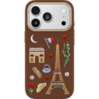 iPhone 17 Pro Symmetry Series Cactus Leather Embroidery Case