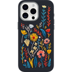 iPhone 15 Pro Max Symmetry Series Cactus Leather Embroidery Case