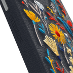 iPhone 15 Pro Max Symmetry Series Cactus Leather Embroidery Case
