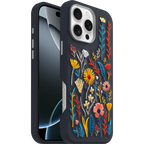 iPhone 16 Pro Max Symmetry Series Cactus Leather Embroidery Case