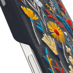 iPhone 16 Pro Max Symmetry Series Cactus Leather Embroidery Case