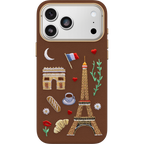 iPhone 17 Pro Max Symmetry Series Cactus Leather Embroidery Case
