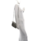 Calfskin Mini Puzzle Bag Khaki Green