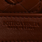Nappa Intrecciato Small Andiamo Shoulder Bag Sapele