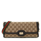 GG Monogram Small Luce Shoulder Bag Beige Ebony