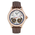 Carl von Zeyten Forest House 46mm Automatic Limited Edition Rose Gold Brown Watch