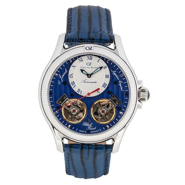 Carl von Zeyten Forest House 46mm Automatic Limited Edition Blue Watch