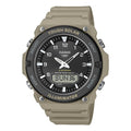 Casio Tough Solar 50mm Green Black Men's Watch