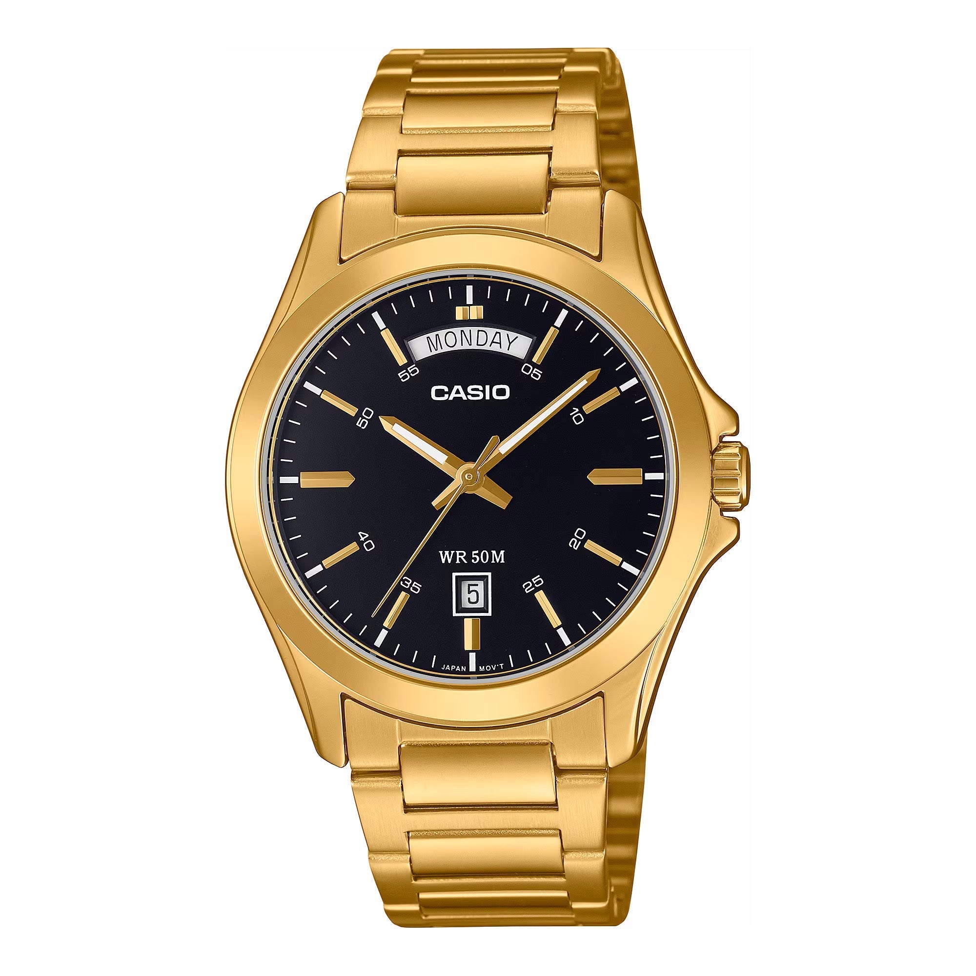 Casio Standard Day Date 40mm Gold Unisex Watch