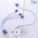 Bling Studded 3 in 1 Charging Cable