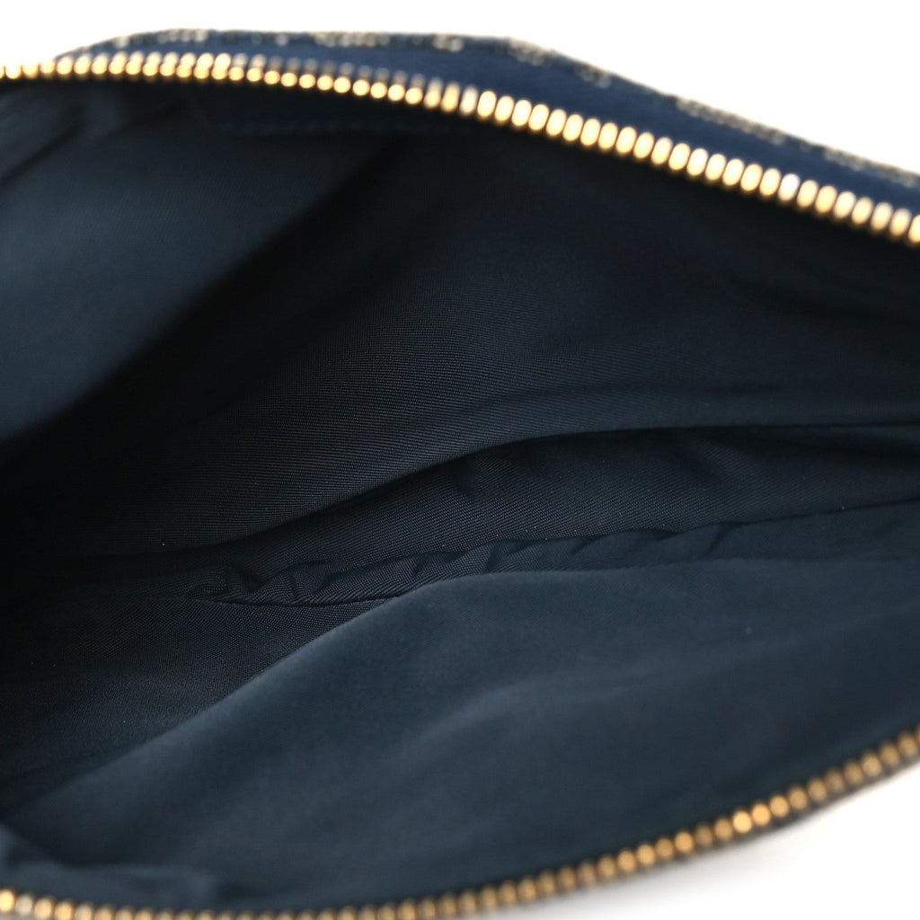 Monogram Mini Saddle Pochette Navy