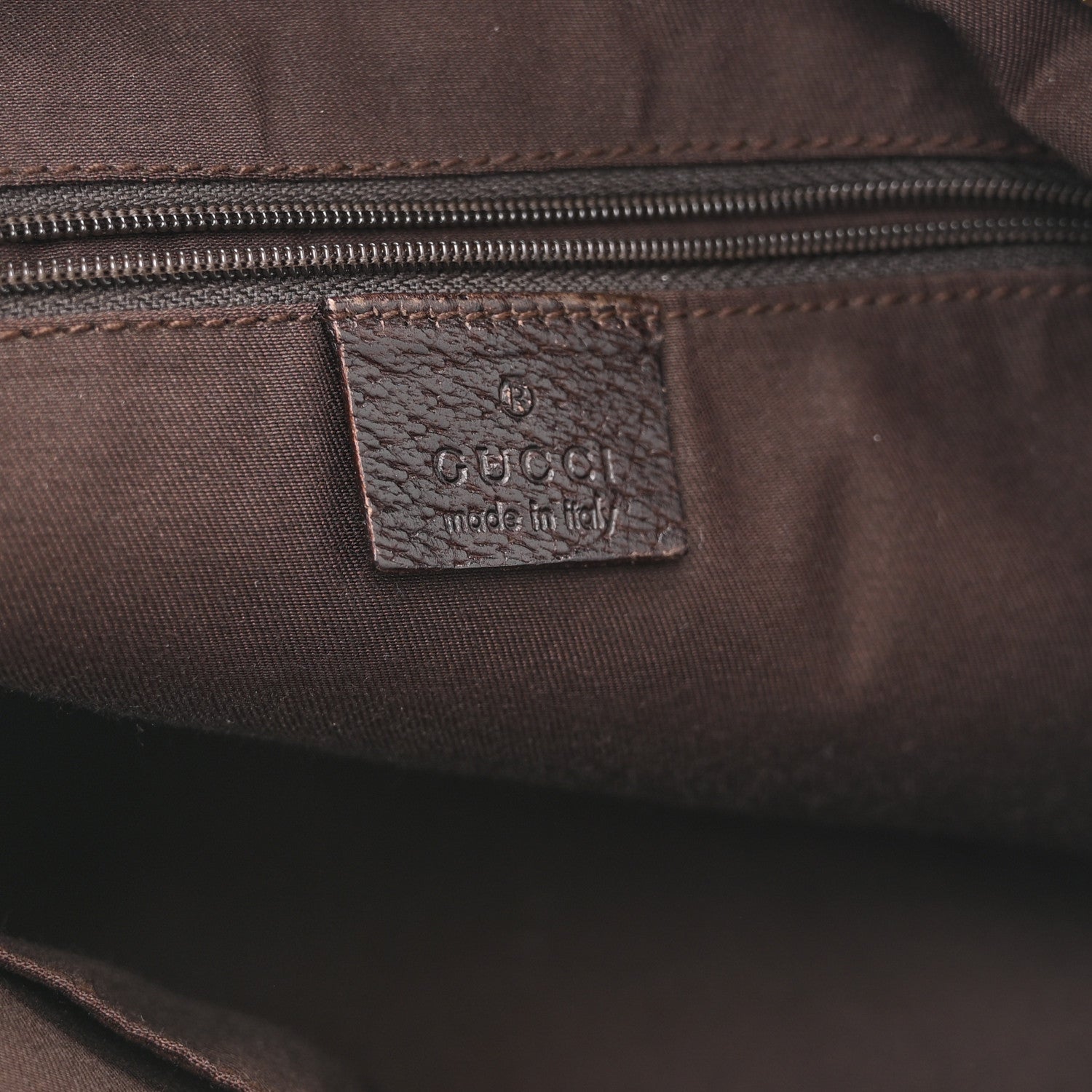Monogram Abbey Messenger Bag Dark Brown