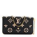 Empreinte Monogram Giant Felicie Pochette Black Beige