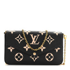 Empreinte Monogram Giant Felicie Pochette Black Beige