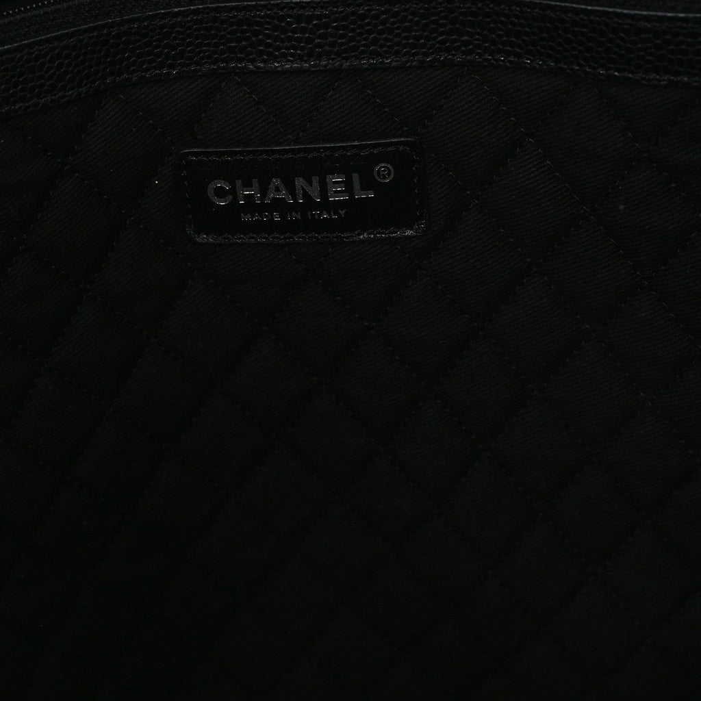 Coated Canvas Coco Small Tote Black