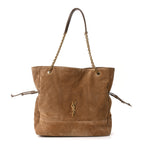 Suede Medium Jamie Shopping Tote Golden Leaf