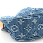Monogram Denim Pochette Valley Blue