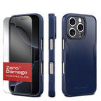 SAHARA - Classic Series Case & Tempered Glass Kit - Apple iPhone 16 Pro Max