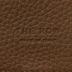 Grained Calfskin Soft Margaux 10 Bag Dark Taupe