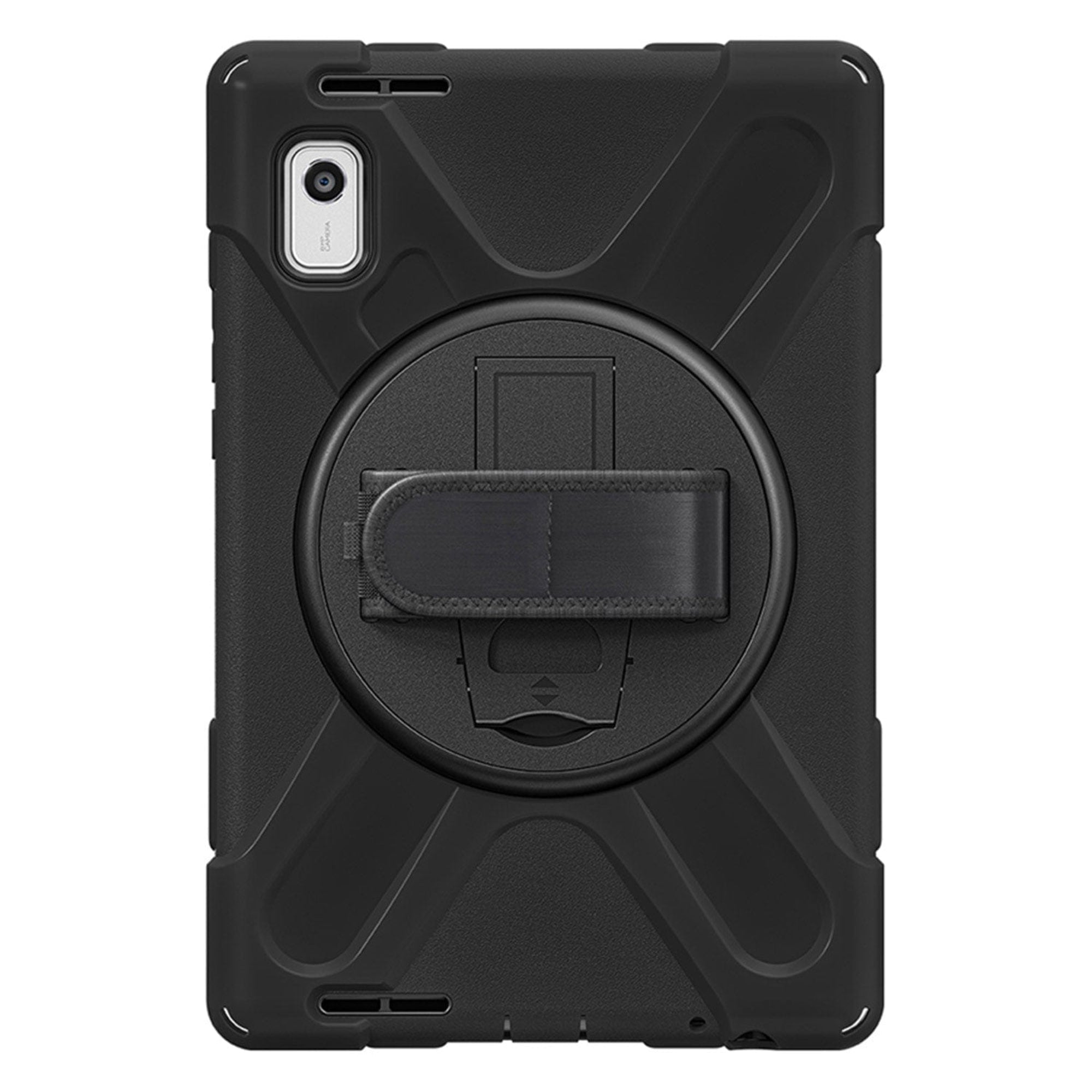 SAHARA - Protection Hand Strap Series Case for Lenovo Tab M9 - Black